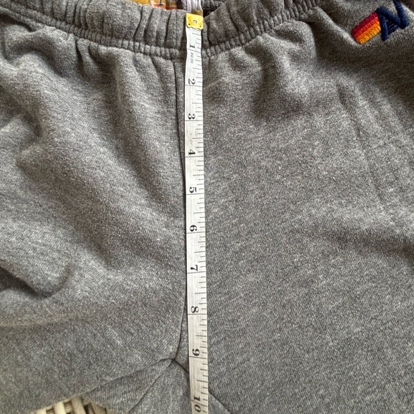 Aviator Nation 5 Stripe Sweatpants large athleisure workout streetwear travel - Picture 9 of 11